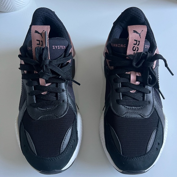 Puma RS-X Trophy Black Rose Gold Sneakers - Picture 3 of 8